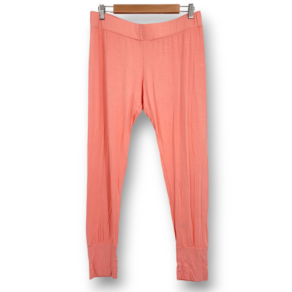 Michael Lauren‎ Women's Lightweight Lounge Jogger Pants Orange Size Small - Picture 1 of 10